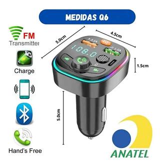 Carregador Veicular 5.1A Bluethooth