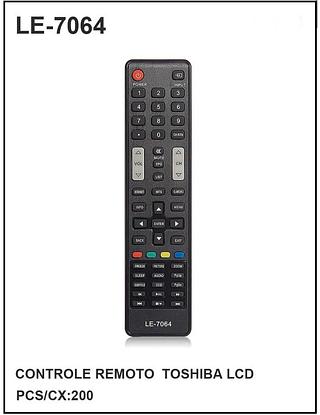 Controle Remoto TOSHIBA LCD