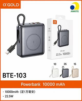 Power Bank Turbo 10.000mAh 22.5W Induçao