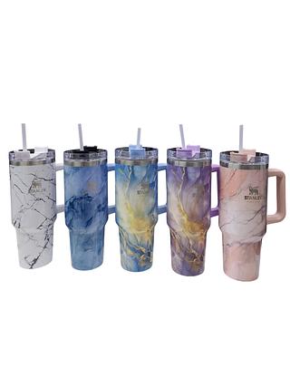 COPO TÉRMICO 1200ML MÁRMORE