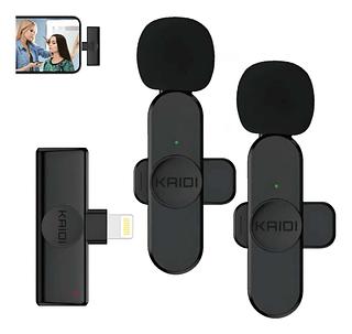 Microfone Lapela Duplo IPHONE