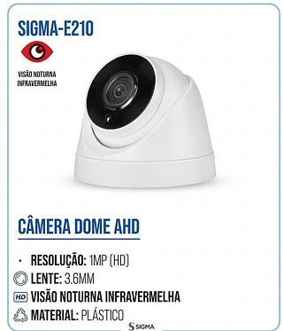 Câmera Dome AHD