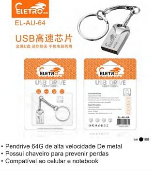 Pen Drive Chaveiro