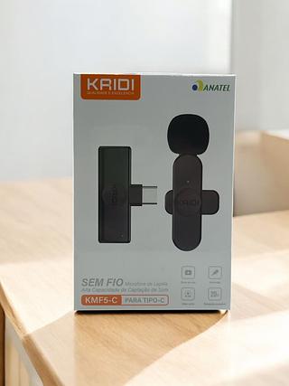Microfone Lapela Kaidi tipo c