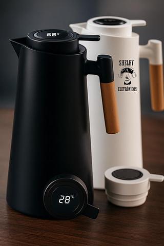 Garrafa Cafe Termometro Termica