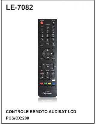 Controle Remoto AUDISAT LCD