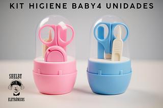 Kit Higiene Baby Clippens Set 4 Pças