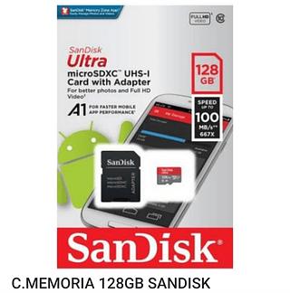 C. MEMORIA 128 GB SANDISK