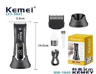 Maquina de cabelo Profissional Recarregável por USB sem fio Kemei 1845