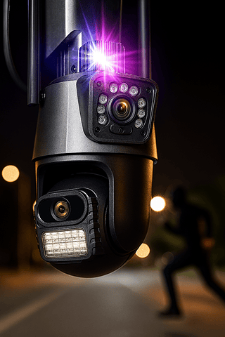 Camera Dupla Com Alarme