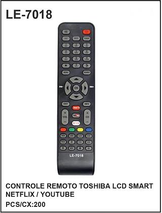 Controle Remoto TOSHIBA LCD SMART NETFLIX YOUTUBE