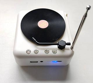 Caixa De Som Vitrola