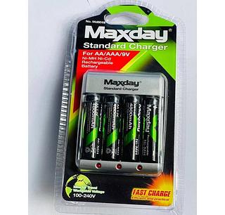 Carregador De Pilha Com 4 UN