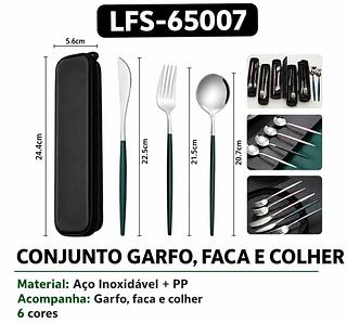 KIT DE TALHERES - GARFO FACA E COLHER