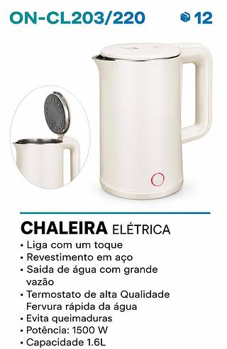 CHALEIRA ELETRICA