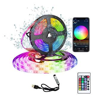 Fita RGB 5m 12V 50w - A prova d'agua