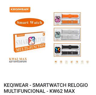 SMARTWATCH RELOGIO MULTIFUNCIONAL KW62 MAX