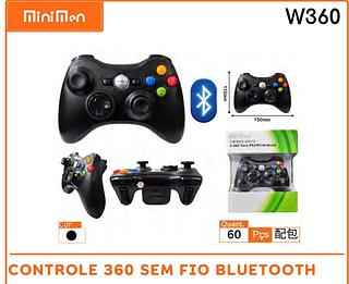 Controle 360 sem fio BLUETOOTH