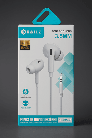 Fone com Fio Kaile