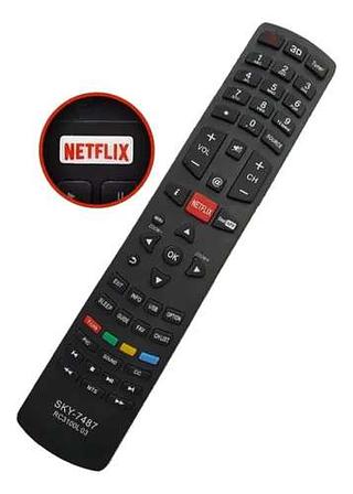 Controle Remoto Philco Lcd Tv Com Netflix