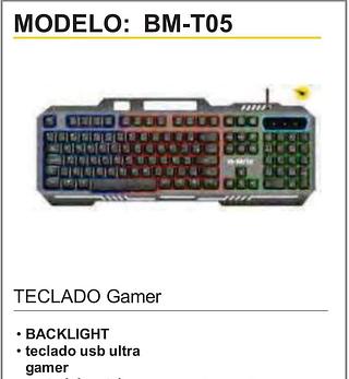 Teclado GAMER