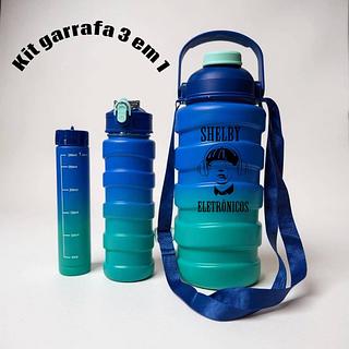 Kit Garrafa 3 pças