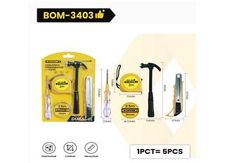 Kit Ferramentas 5 pçs