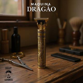 maquina de cabelo e barba Dragão