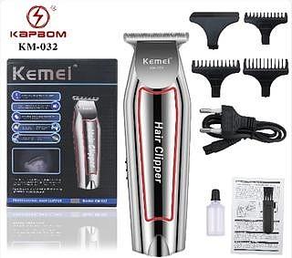 Maquina Profissional De Cortar Cabelo Kemei