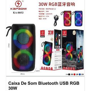 Caixa de Som KAPBOM 30W Bluetooth