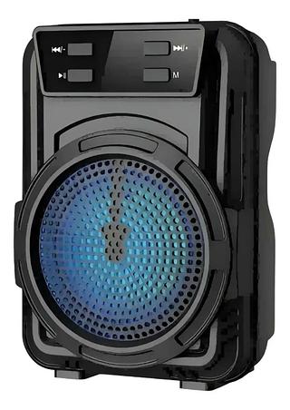 Caixa De Som Bluetooth GTS LED FM