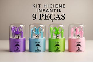 Kit Higiene Infantil 9 Peças