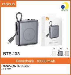 Power Bank Turbo 10.000mAh 22.5W Induçao
