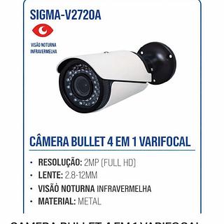 Câmera Bullet 4 em1 Varifocal