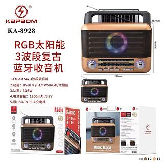 Radio AM/FM/SW Bluethooth RGB