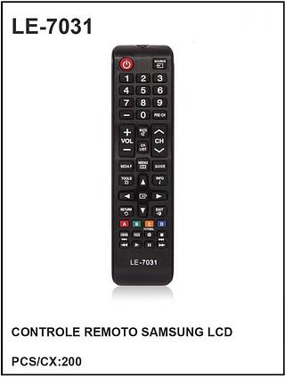 Controle Remoto SAMSUNG LCD