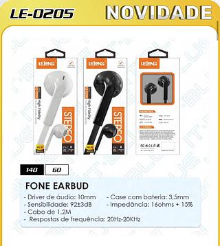 Fone de Ouvido Fio