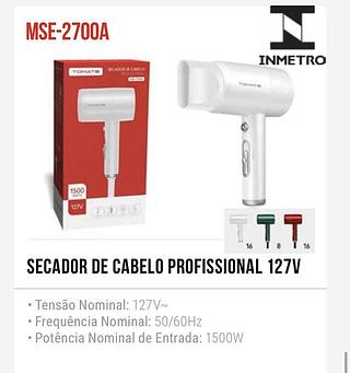 Secador de Cabelo 1500 WHATS 127V