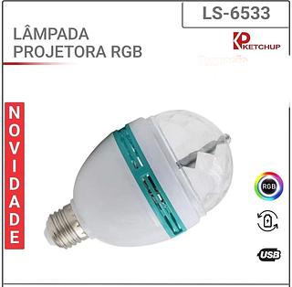 LÂMPADA PROJETORA RGB