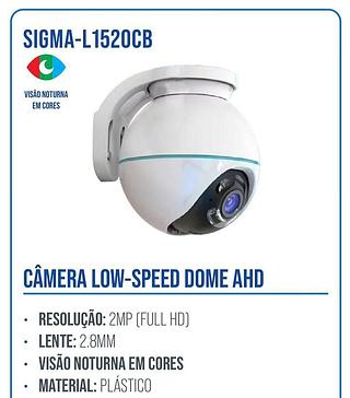Câmera Low-Speed Dome AHD