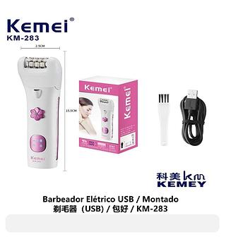 Maquina Feminina-Barbeador Elétrico USB