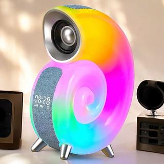 Caixa de Som Bluetooth luminária caracol
