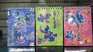 Caderno Stitch Para Colorir