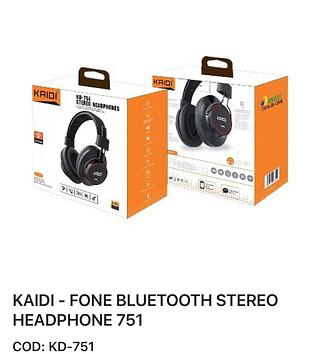 FONO BLUETOOTH STEREO KAIDI