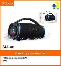 Caixa de Som 300W a prova D`água OL`GOLD