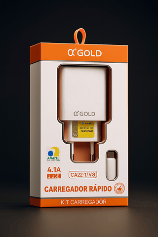 Carregador Completo Gold V8