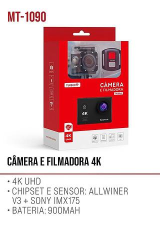 Câmera e Filmadora 4K