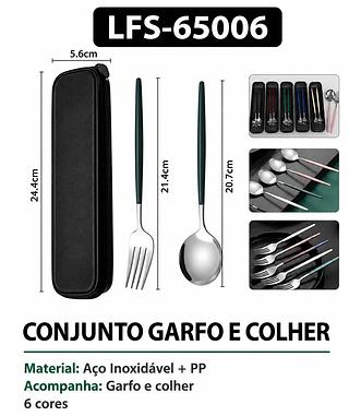 KIT DE TALHERES - GARFO E COLHER