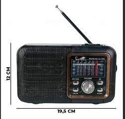 Radio Classico Versão Bluethooth RGB