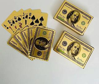 BARALHO DOURADO/PRATA